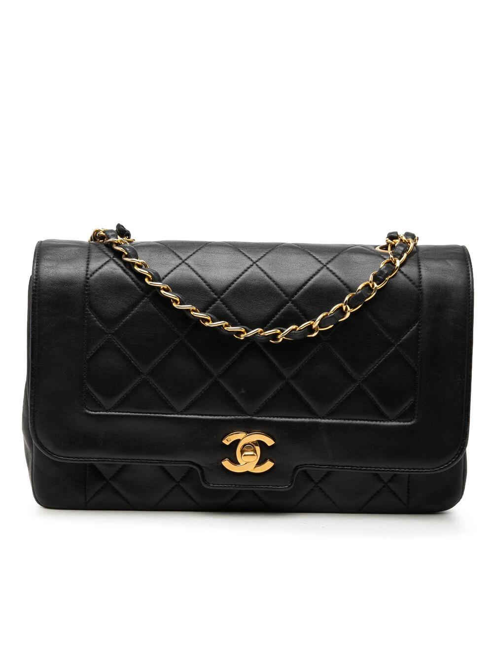 Chanel Vintage Cc Chain Flap Bag #287646C45B